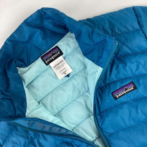 Patagonia Insulated Down sweater jacket 51884 Vessel Blue Medium - Picture 4 of 10